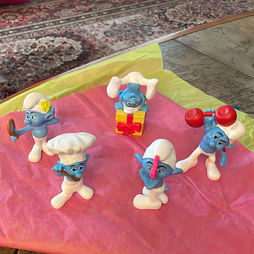 smurf’s figurines